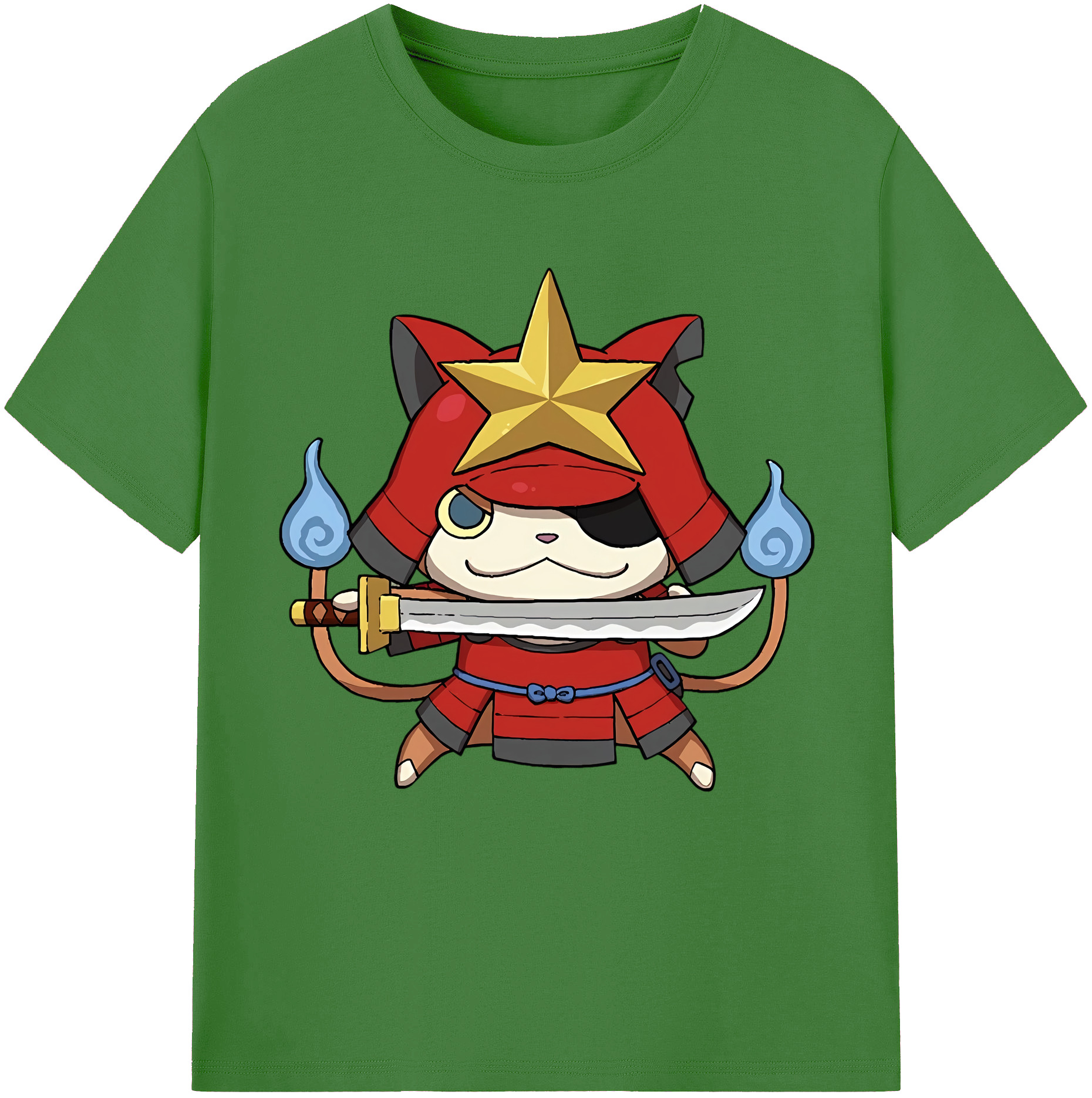（画像用） 妖怪ウォッチ Yo-kai Watch レディースカジュアルプリントTシャツ（綿100％）